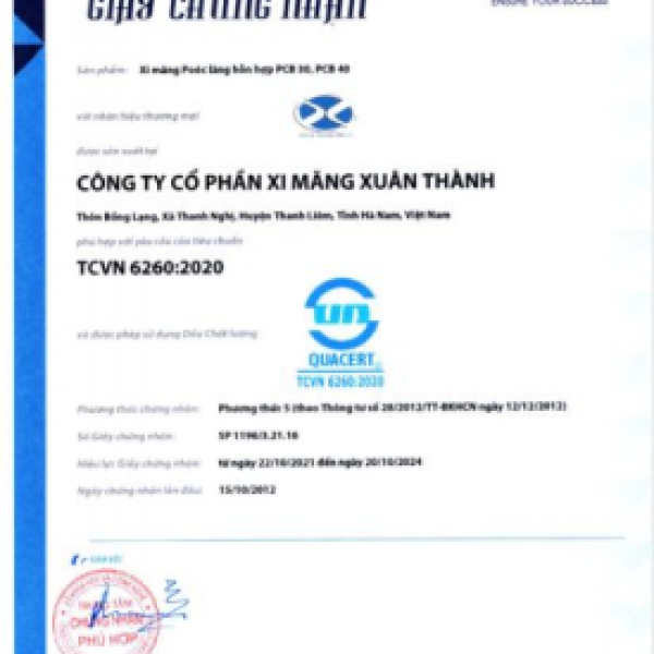  Xi măng Xuân Thành PCB40